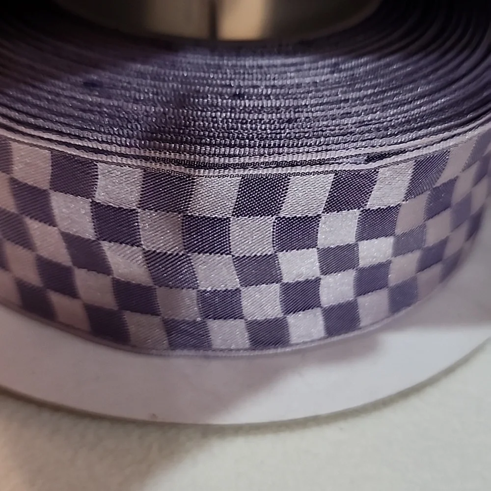 3 Rolls Purples Kirkland Wire-edged Ribbon, 138 yards approx total